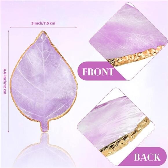 21Pieces Nail Tools Kit,Resin Nail Palette Leaf Shape Mixing Palette & 20Pieces - Picture 3 of 7